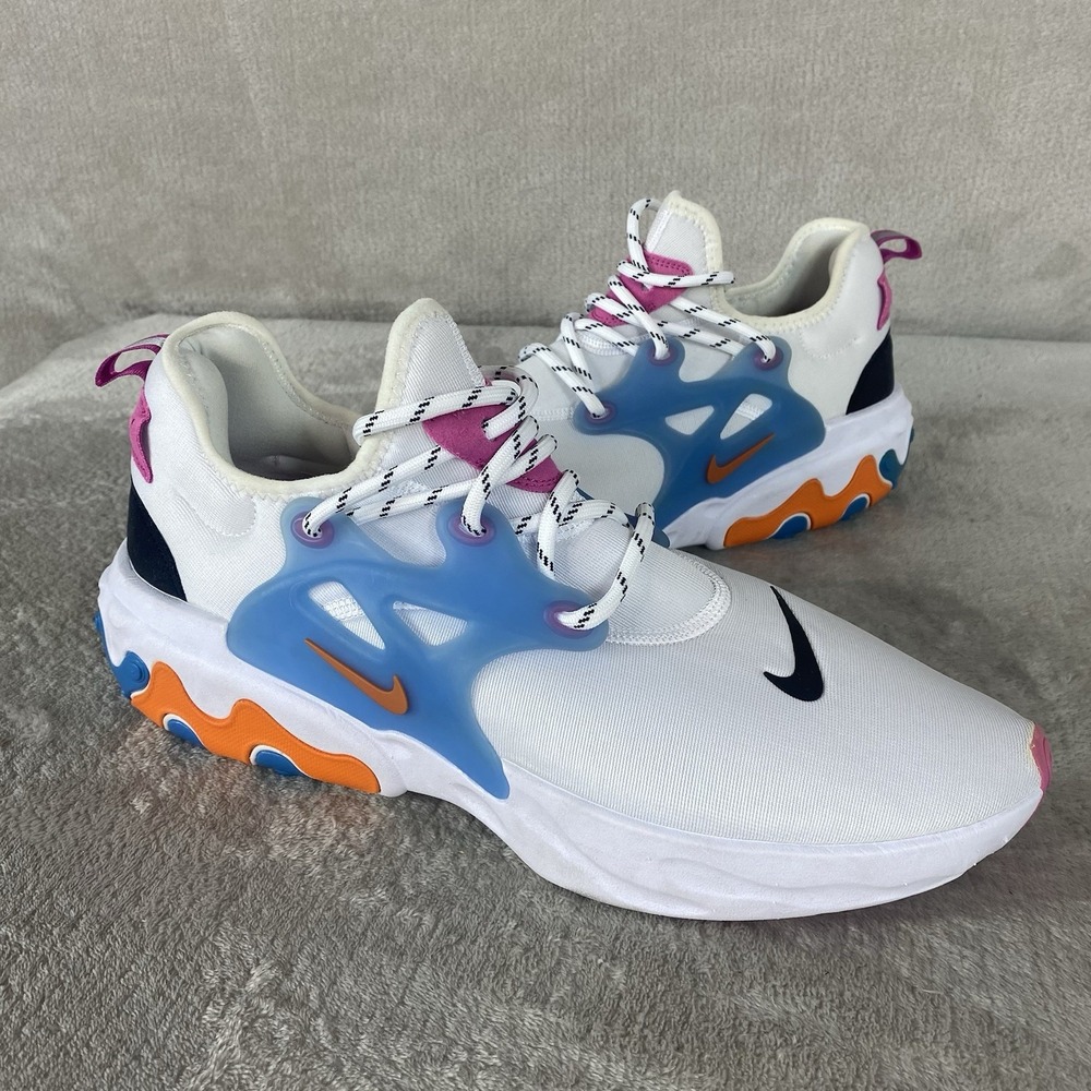 Nike React Presto Shoes Size 13 White Multi Running Sneakers CW7053-100 - Picture 3 of 11
